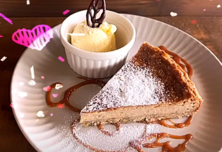 紅茶のベイクドチーズケーキ